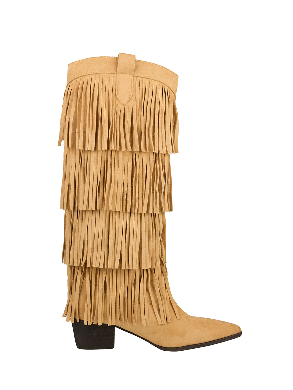 AR-3525 Suede Long Boots