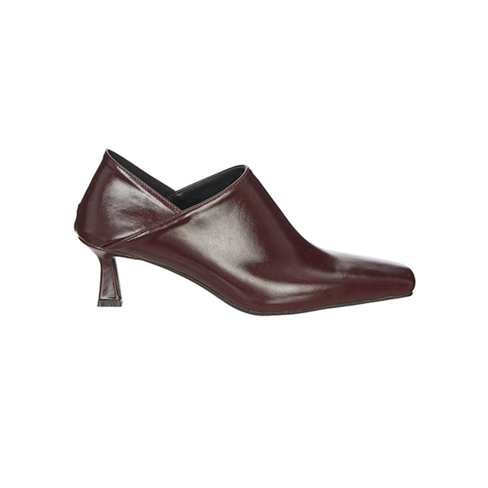 AR-3541 Square Mid-Heel Pumps