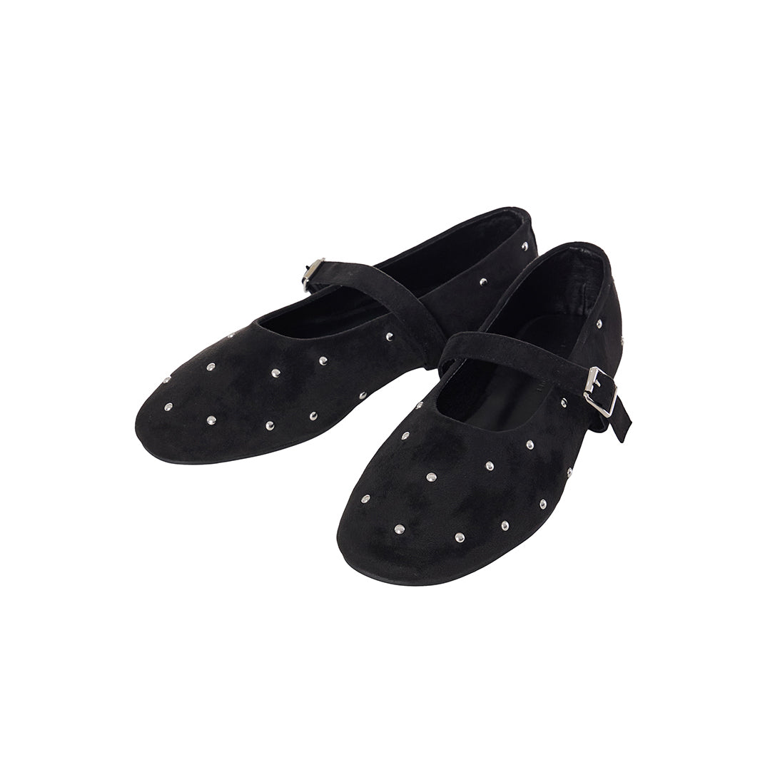 AR-3616 Studded Mary Jane Flats