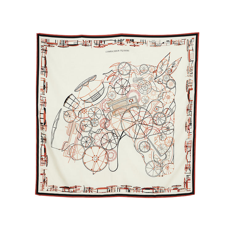 AS-1666 柄スカーフ