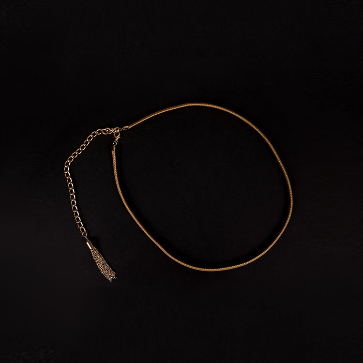 AT-552 Leather Chain Belt