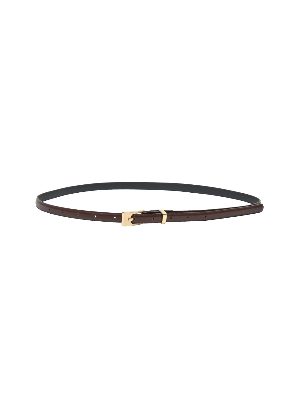 AT-599 Slim Gold Ring Belt