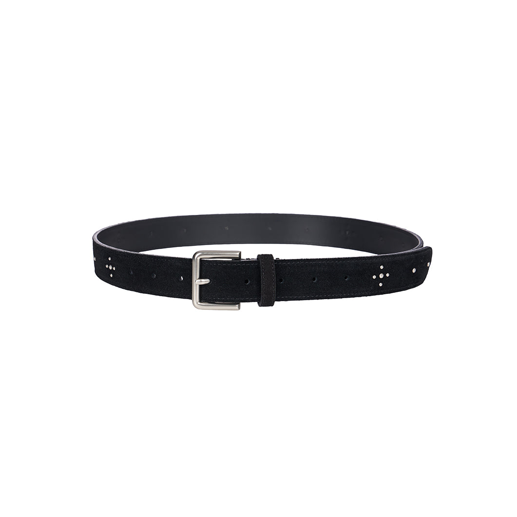 AT-641 Suede Stud Belt