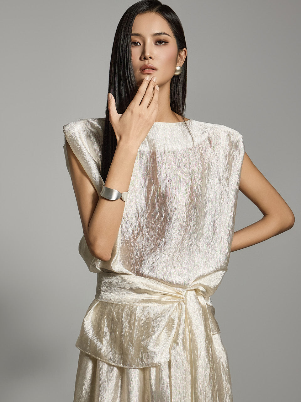 B3065 无袖吊带上衣