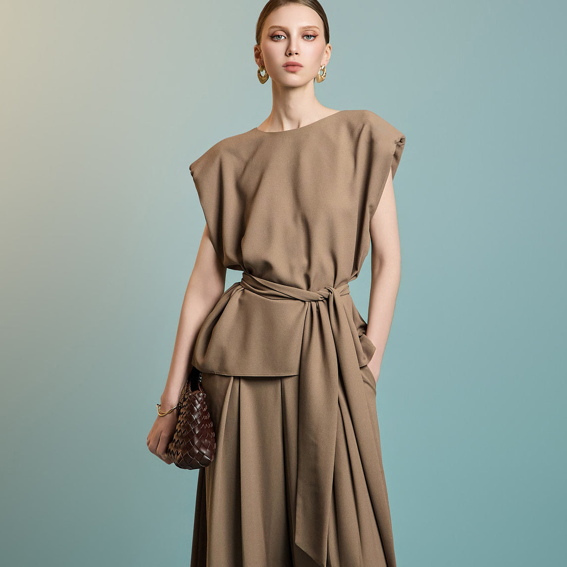 B3094 无袖吊带上衣