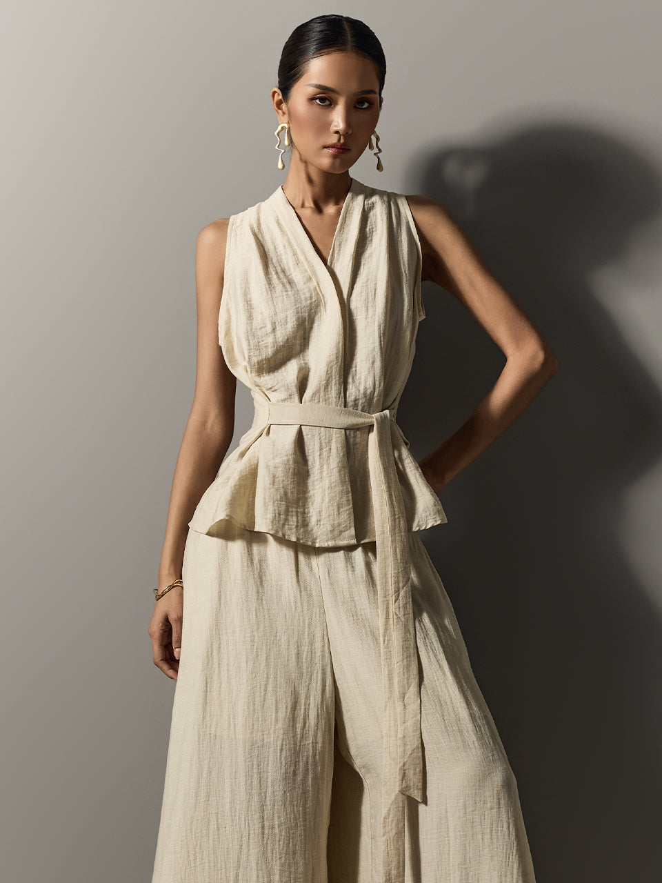 B3102 裹身式衬衫