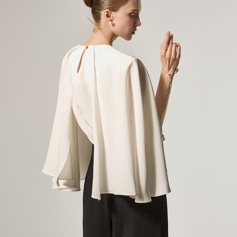 B3180 ケープブラウス