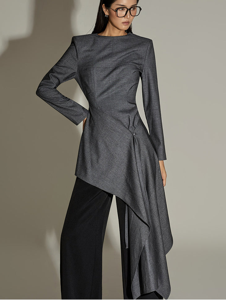 deres デレス　cotton drape blouse deres】cotton drape blouse 24 Draped Blouses to Shop for