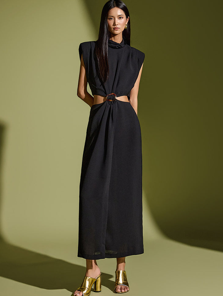 D5076 镂空连衣裙