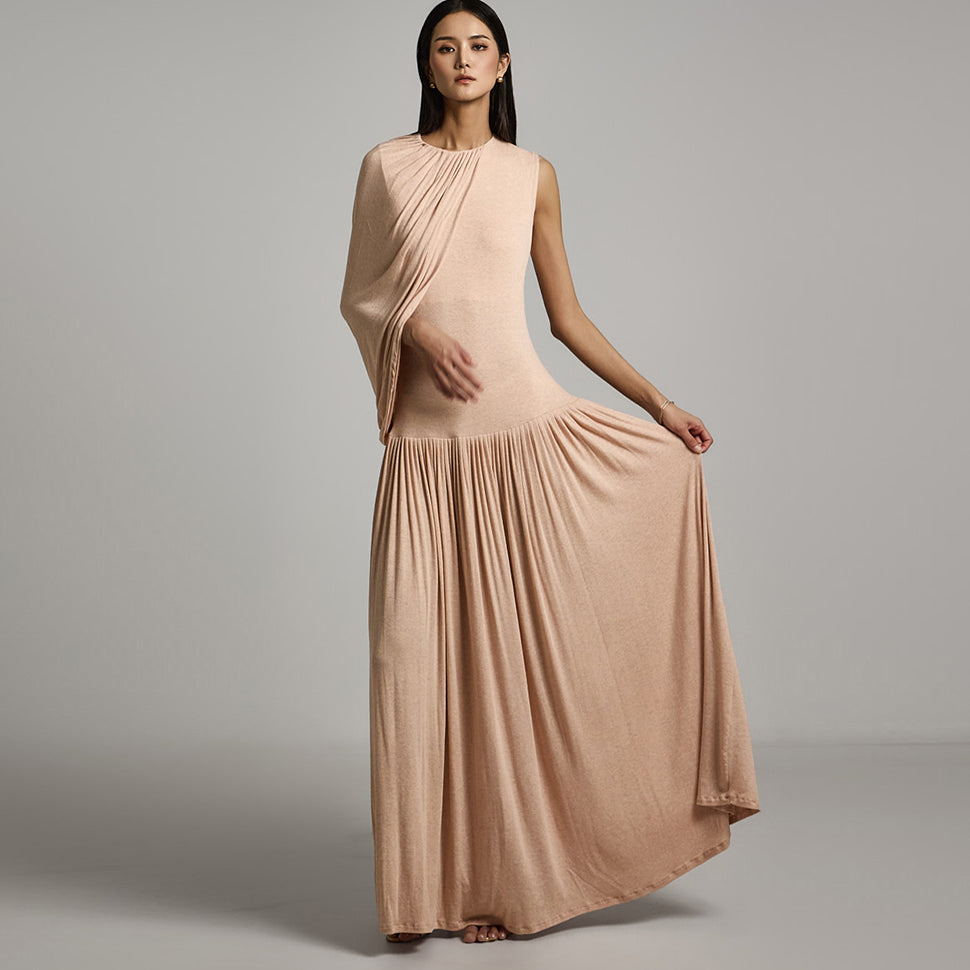 D5210 Drape Dress