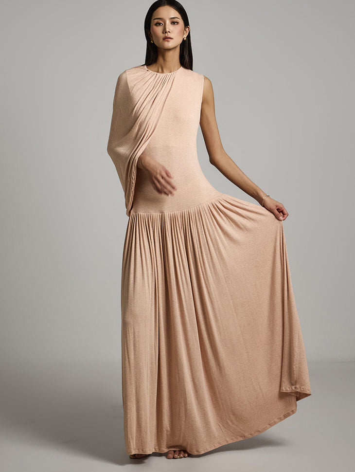 D5210 Drape Dress