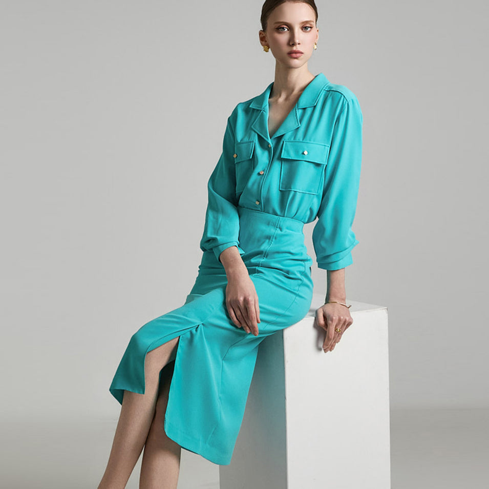 D5212 Shirt Two Piece Set