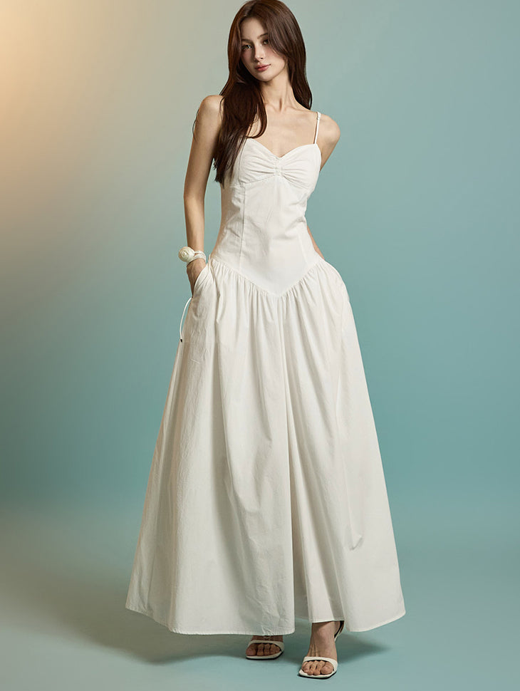 D5247 Shirring Dress