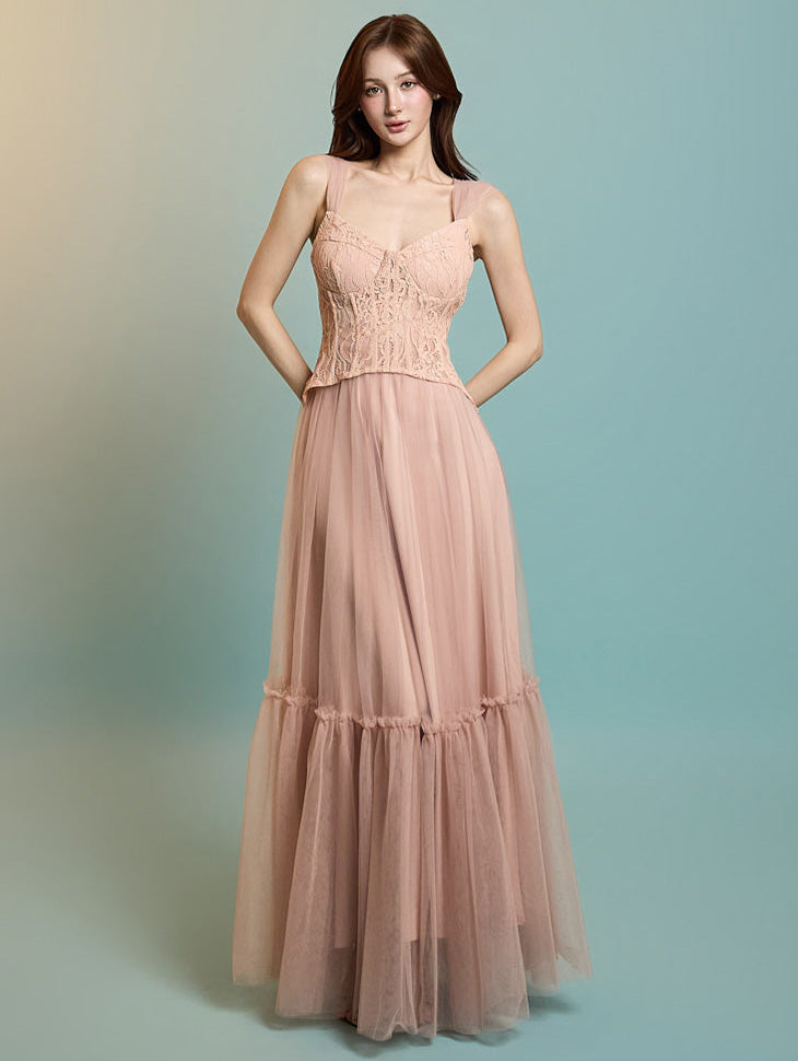 D5278 Corset Layered Dress