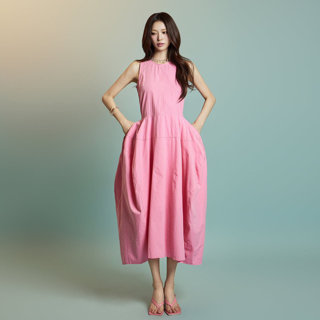 D5307 Balloon Dress