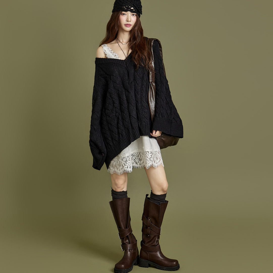 D5382 Lace Mini Dress