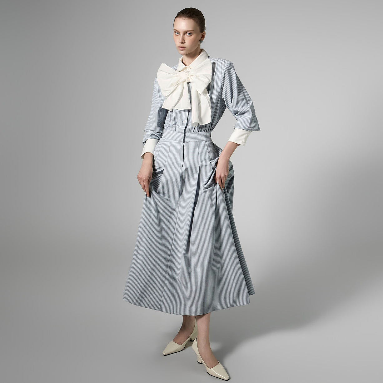 D5460 Dress with Strap Set