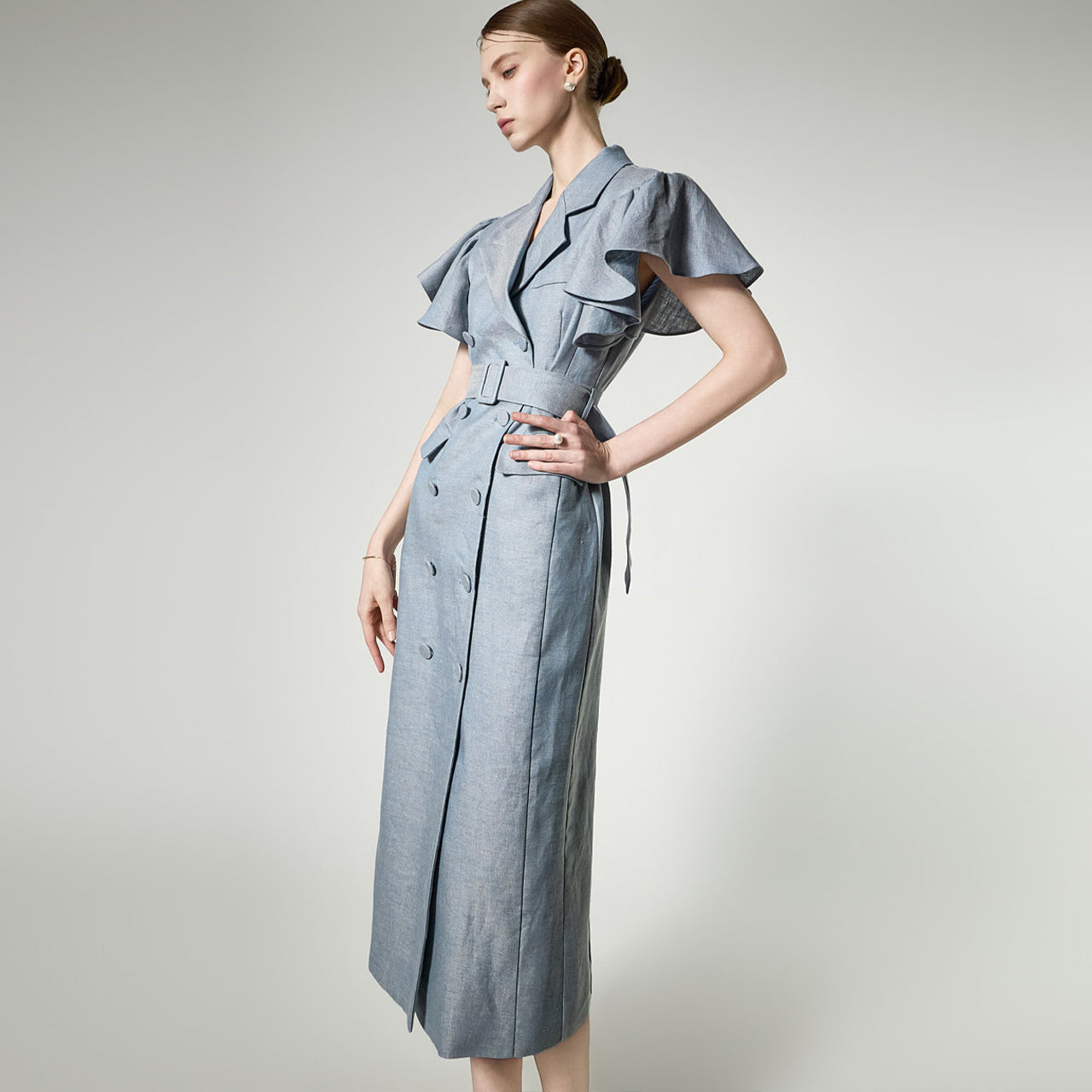 D5514 Linen Dress