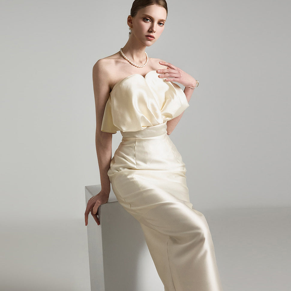 D9440 抹胸连衣裙