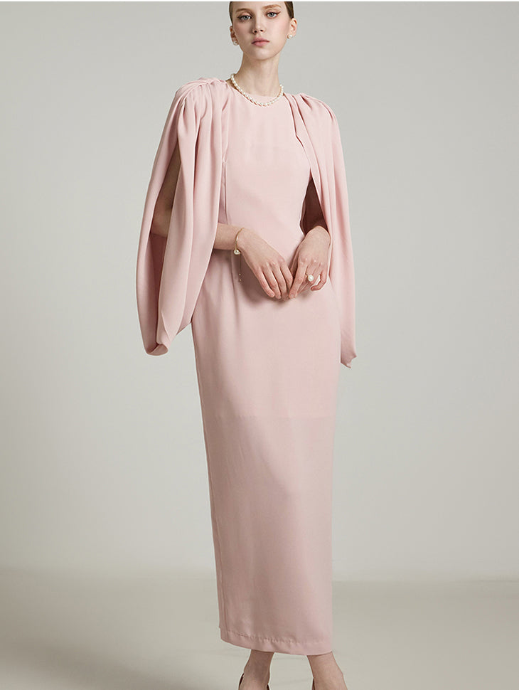 D9476 褶裥连衣裙