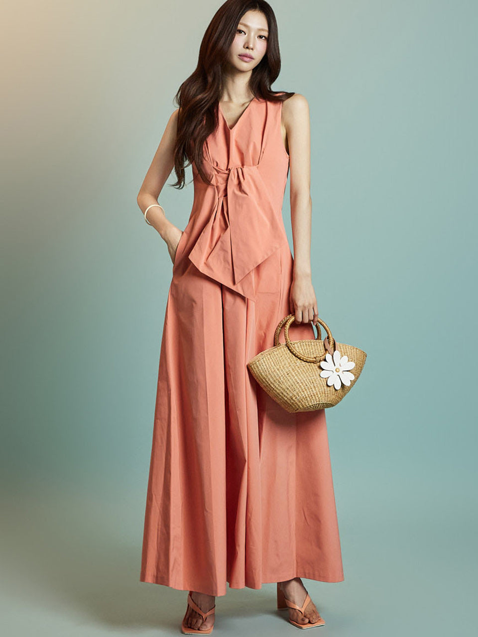 D9488 Dress with Strap