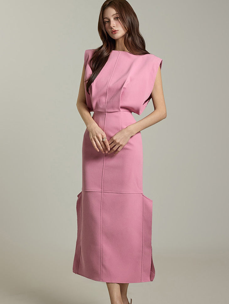 D9530 Stitched Dress