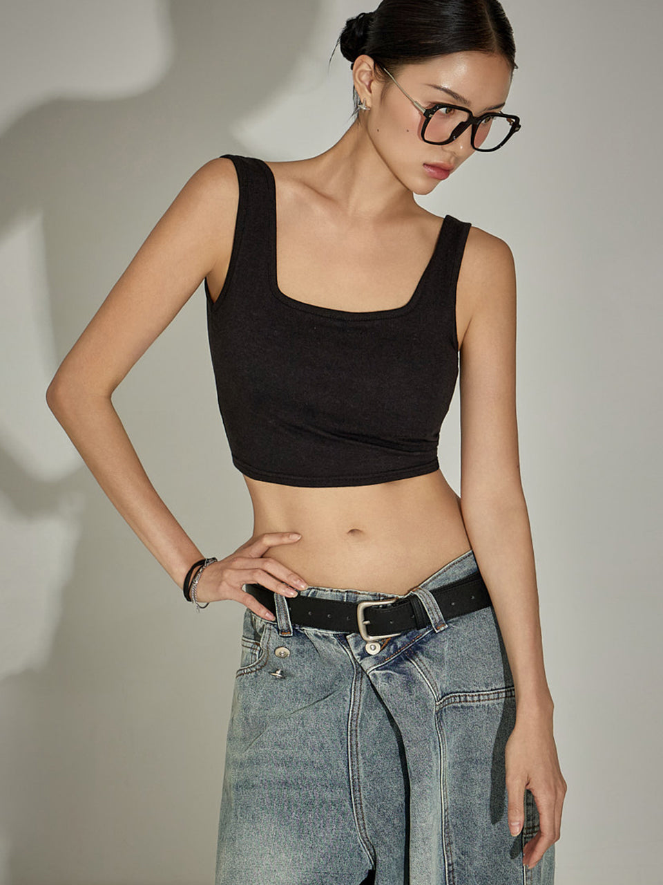 E3346 Square Sleeveless