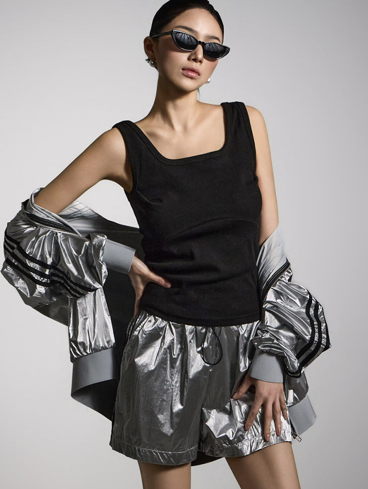 E3758 基本款无袖上衣