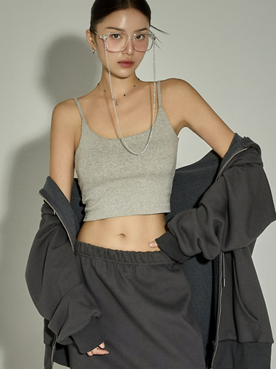 E3792 Inner Cap Sleeveless Top