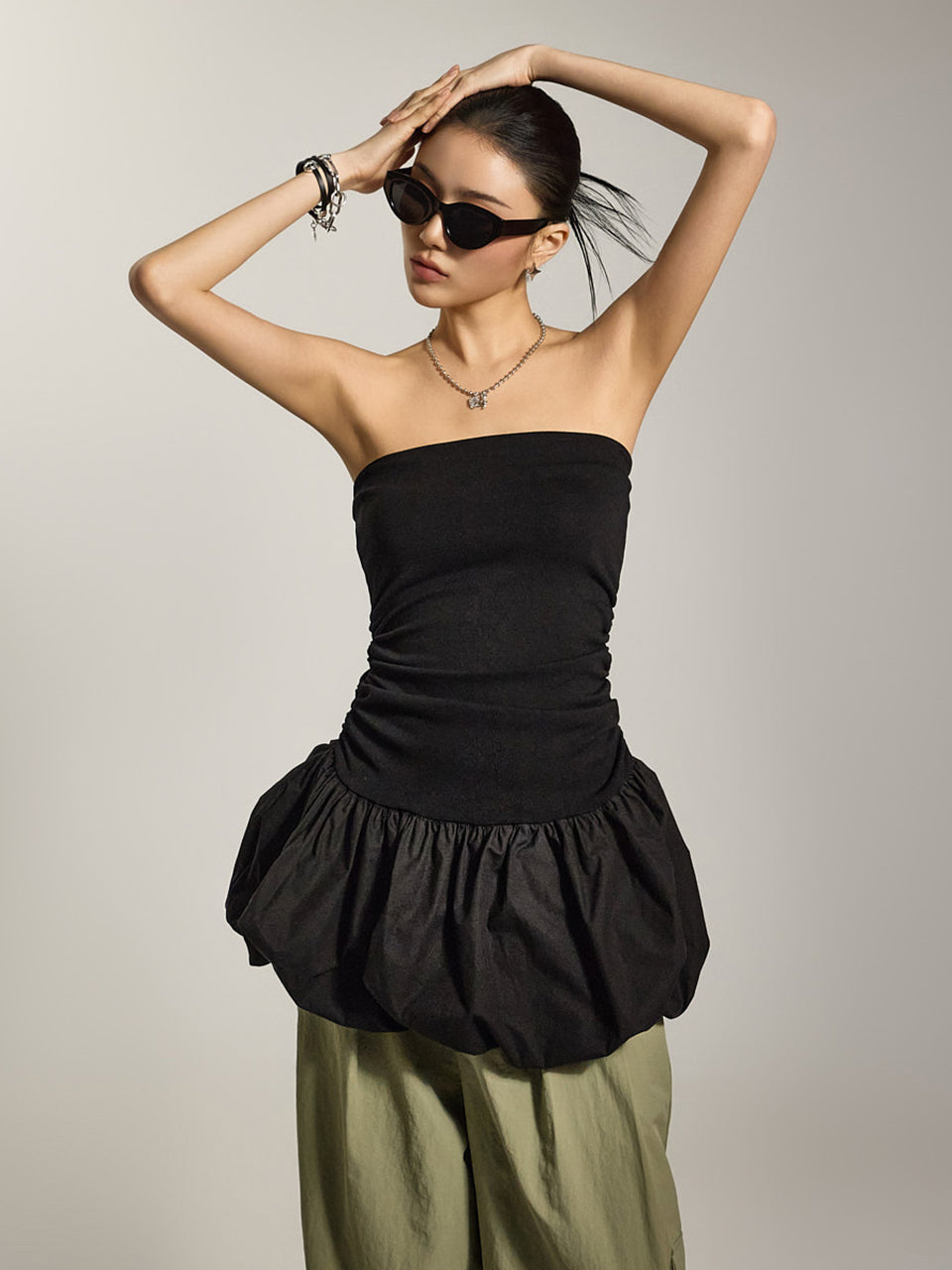 E3793 Balloon Tube Top