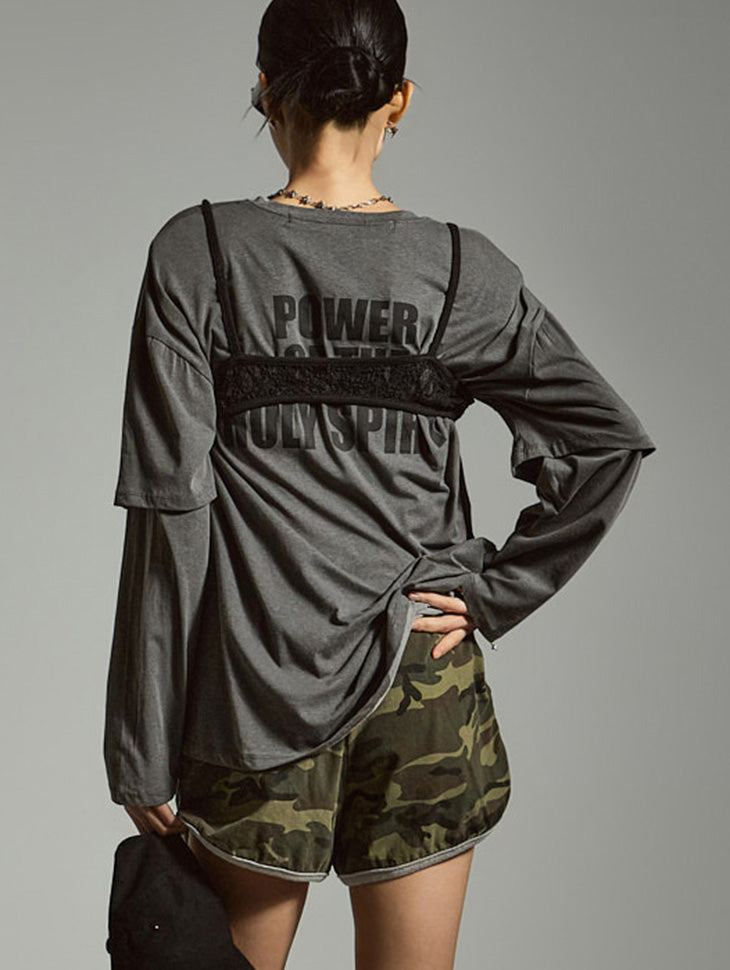 E3863 Back Printed T-Shirt