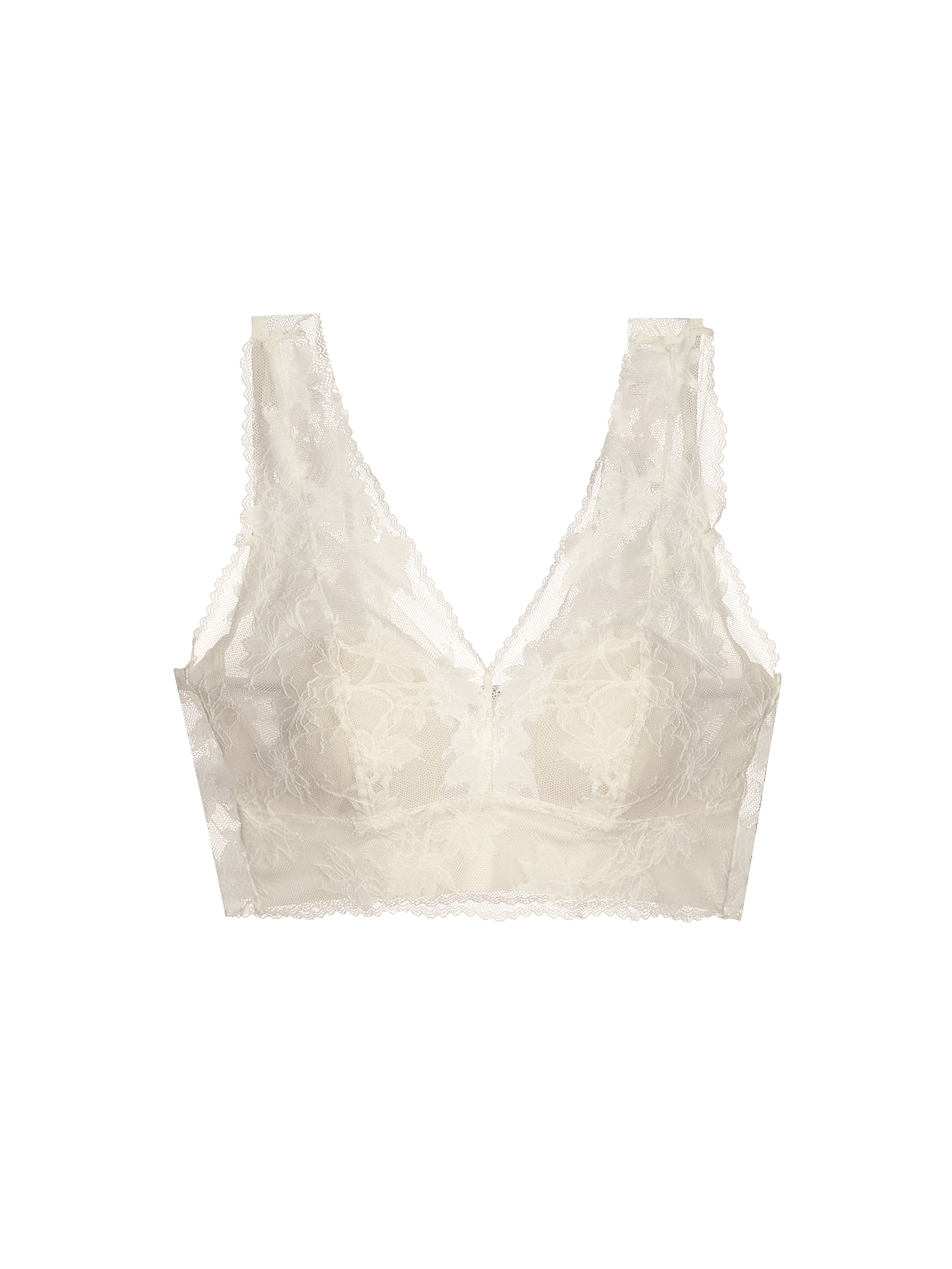 E3889 Inner Cap Lace Sleeveless Top