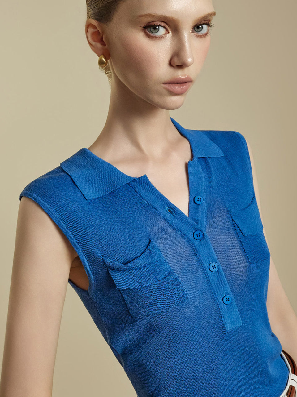 E3915 Linen Pocket Knit