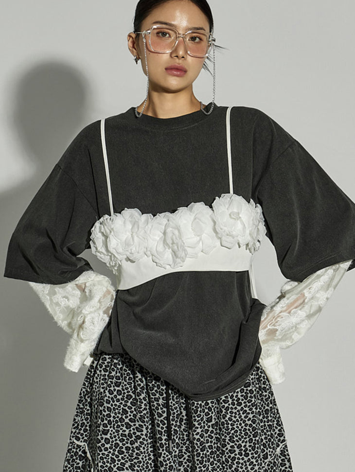 E4015 Flower Bustier