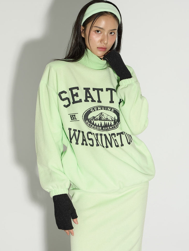 E4066 Fleece T-Shirt with Hairband