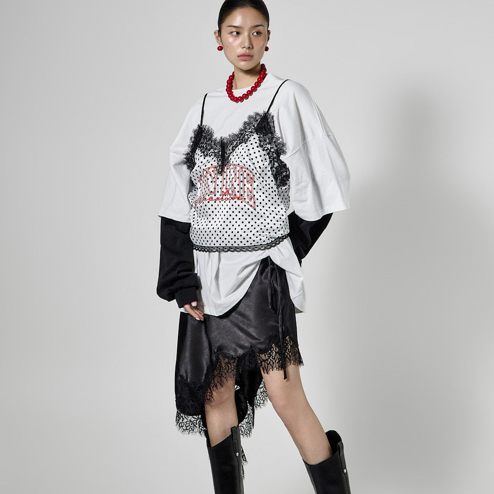 E4121 Satin Sleeveless Top