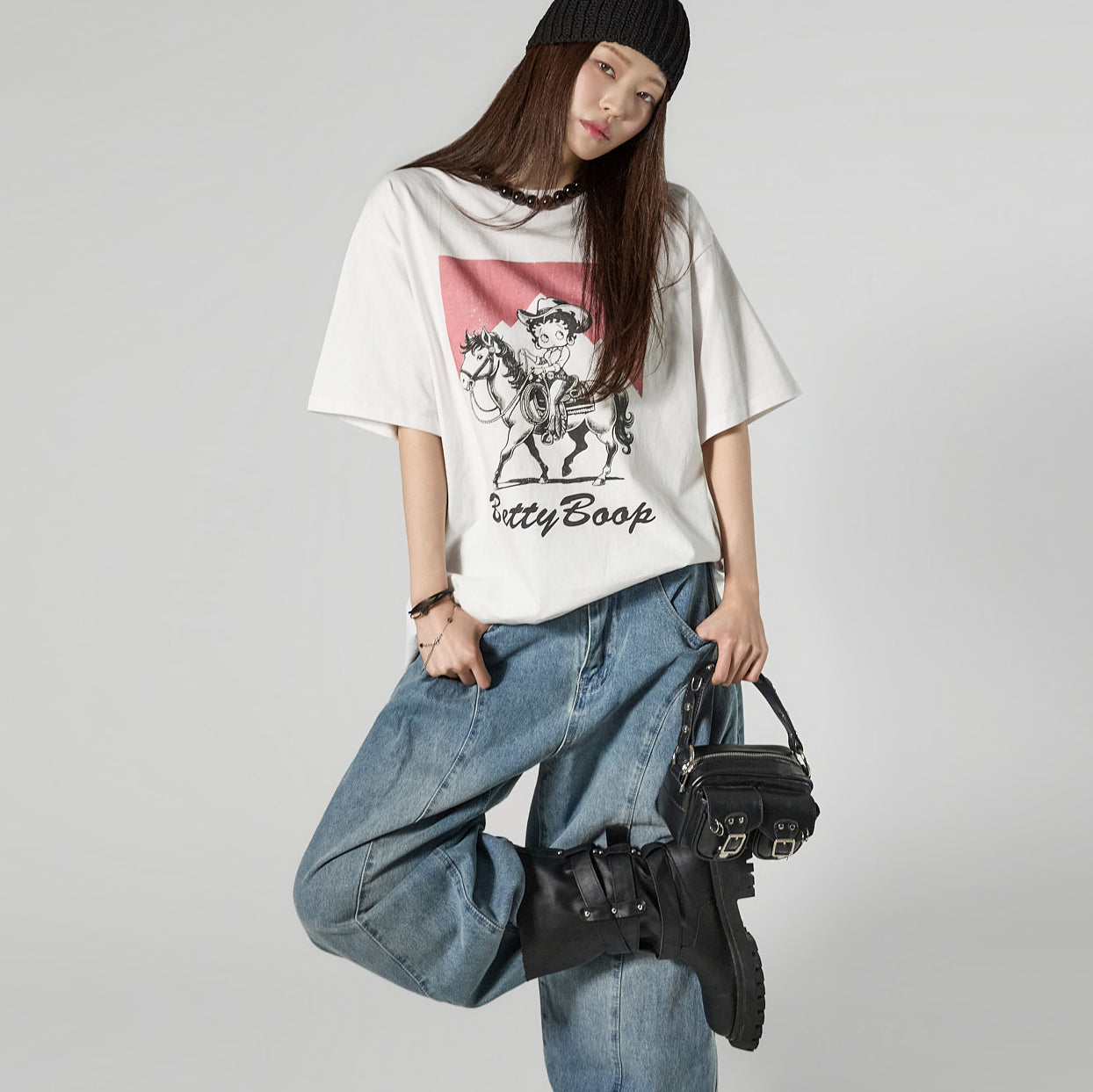 E4135 Printed Top