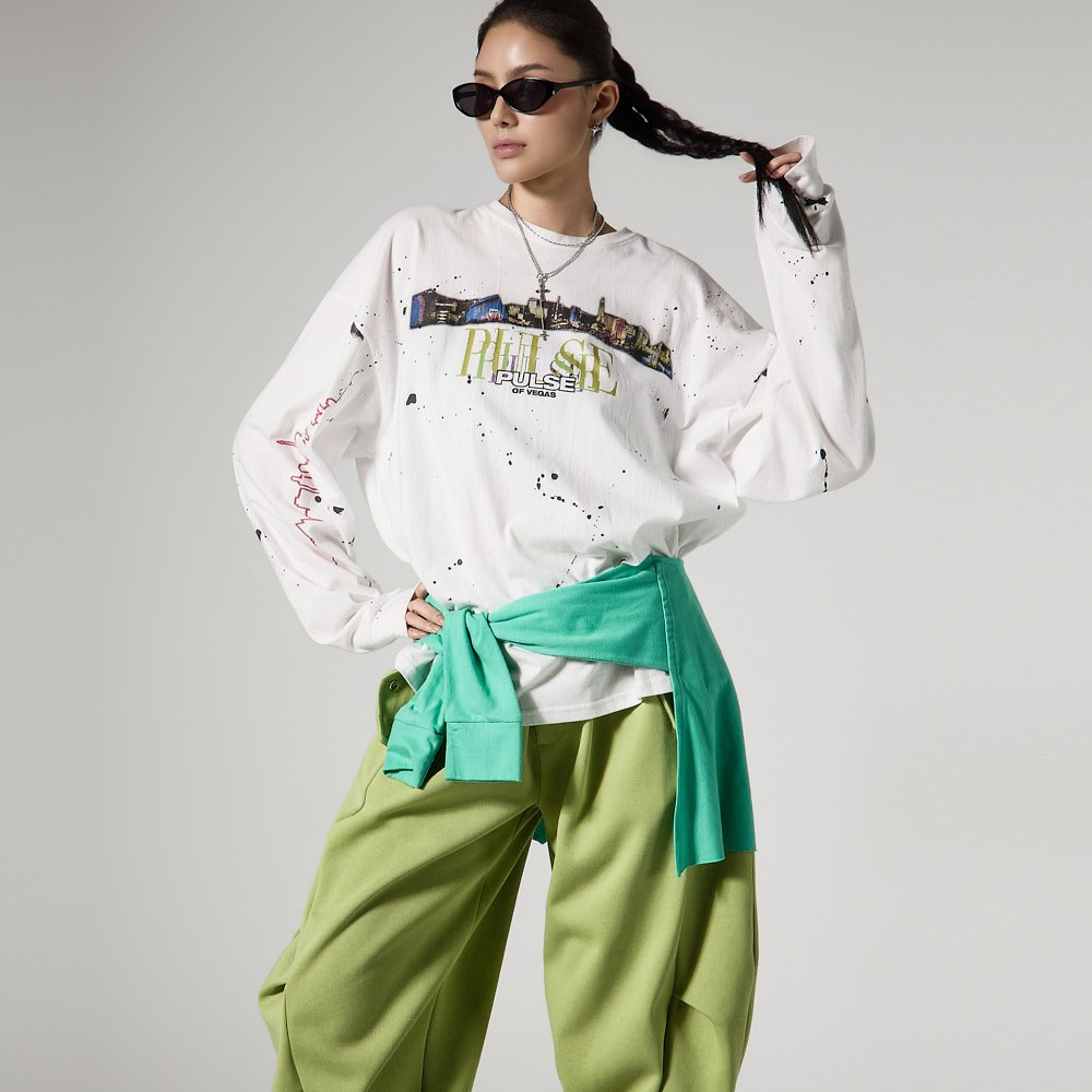 E4150 Hand-Painted Lettering Top