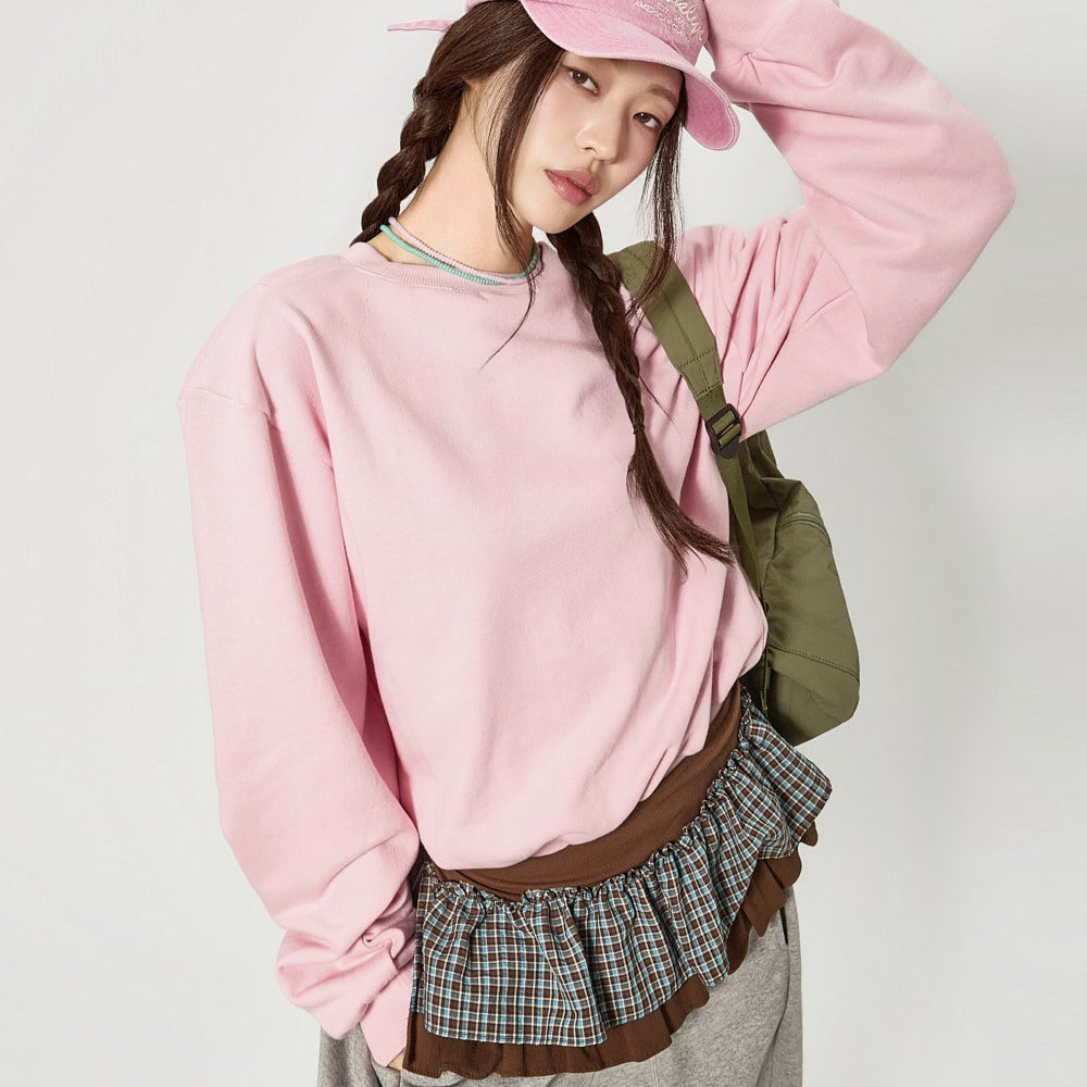 E4170 镂空双向卫衣