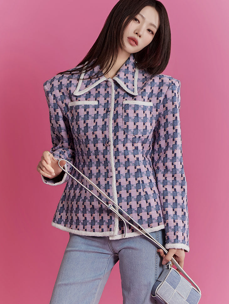 J2142 デニムツイードジャケット