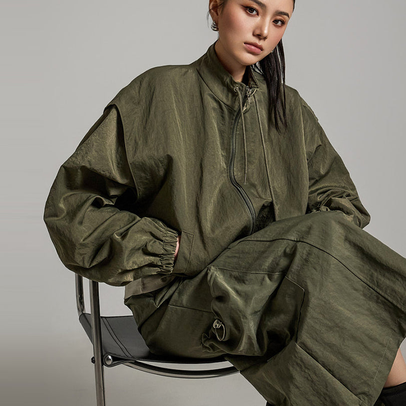 J2689 マルチウェイ ボンバージャケット