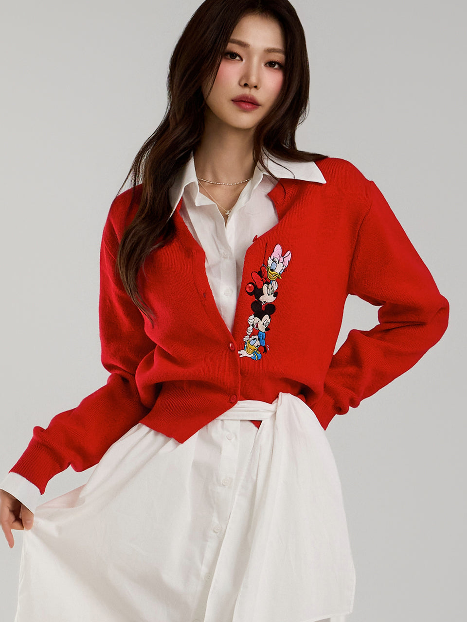 J2693 ニットカーディガン