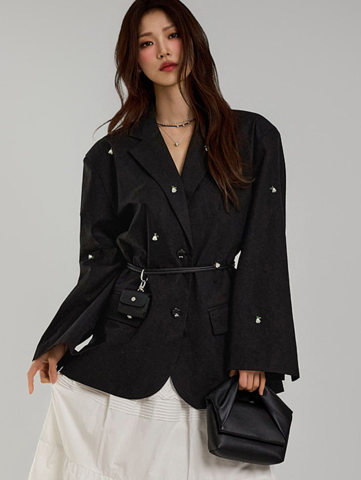 J2700 Flower Patterned Jacket