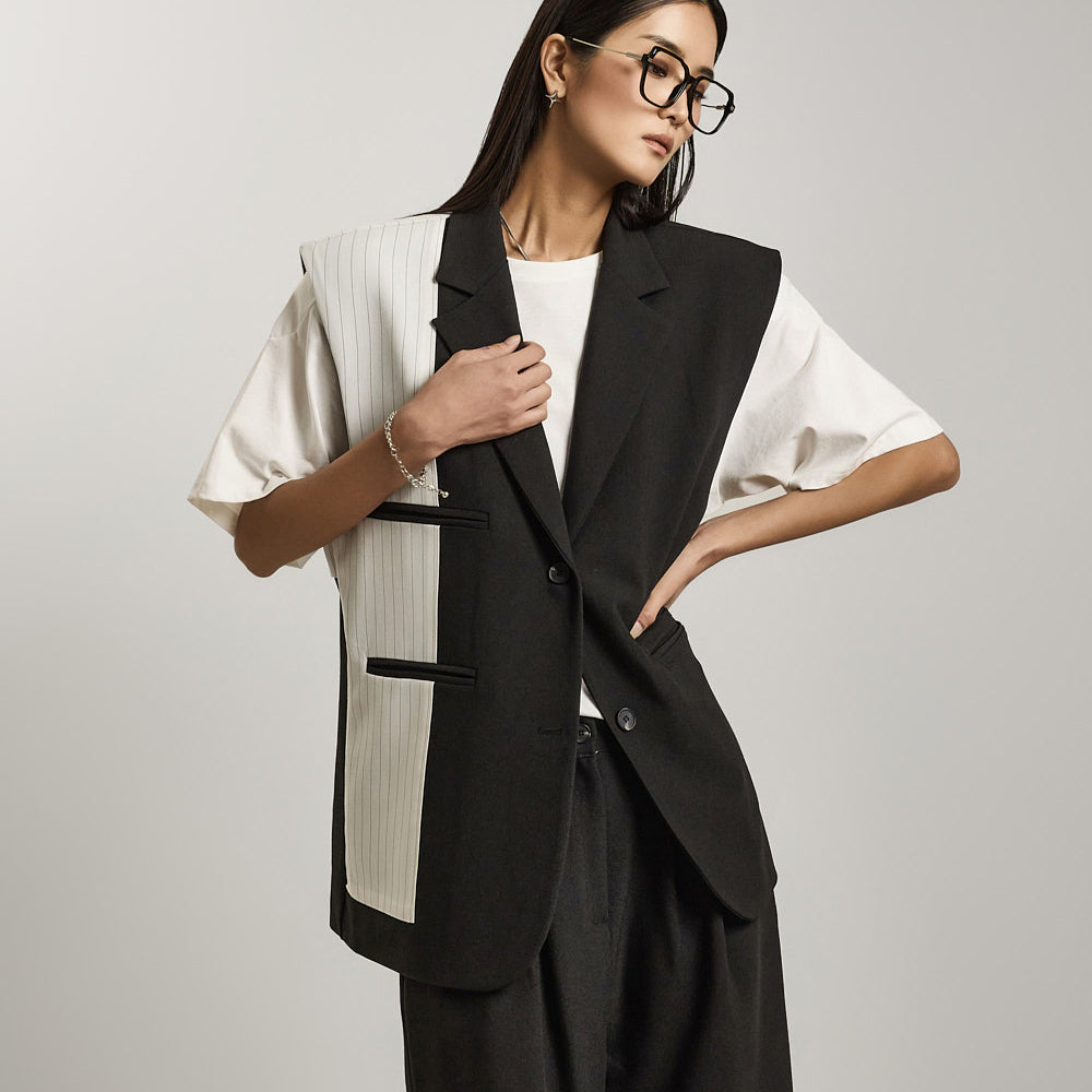 J2711 Contrast Color Vest