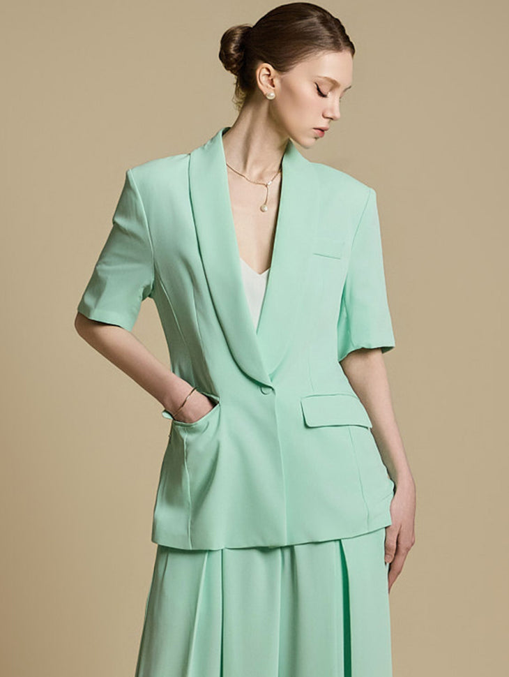 J2751 短袖背带夹克