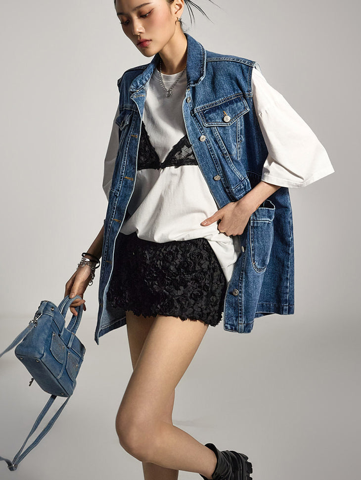 J2754 Denim Vest