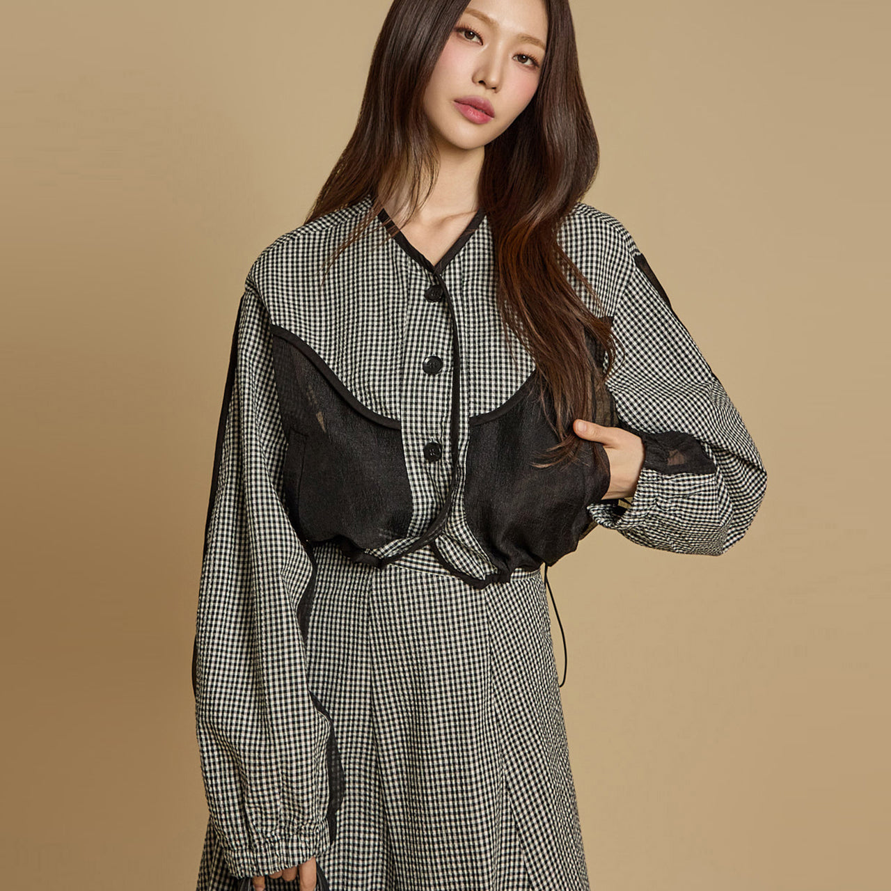 J2769 レイヤードシアージャケット