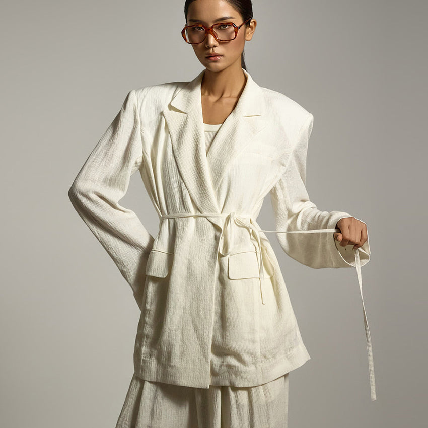 J2776 亚麻背带夹克