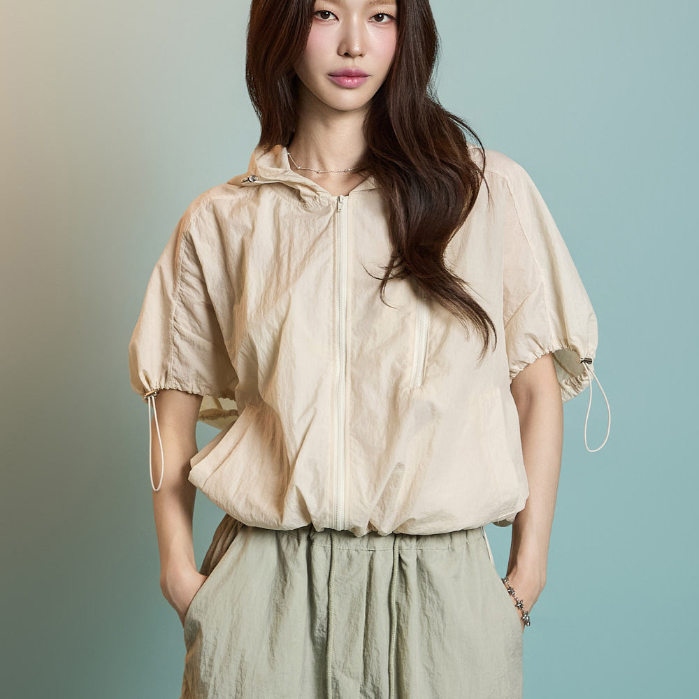 J2792 ウィンドブレーカー ジップアップ ジャケット