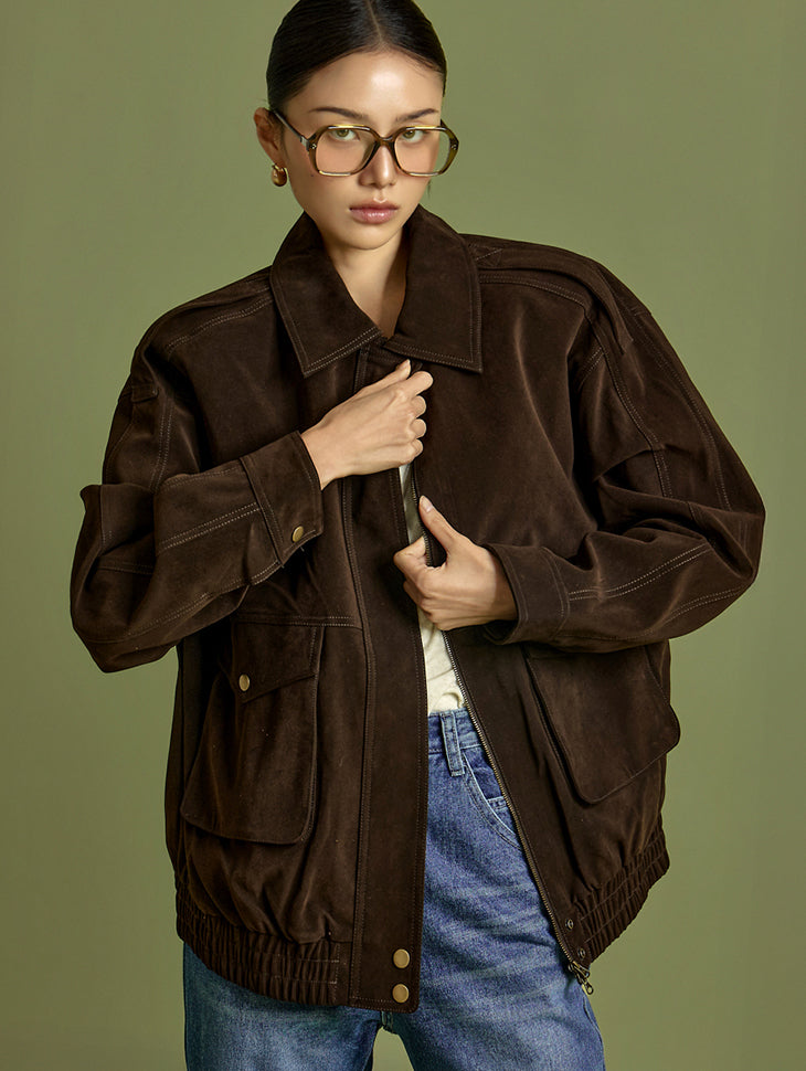 J2841 Suede Jacket